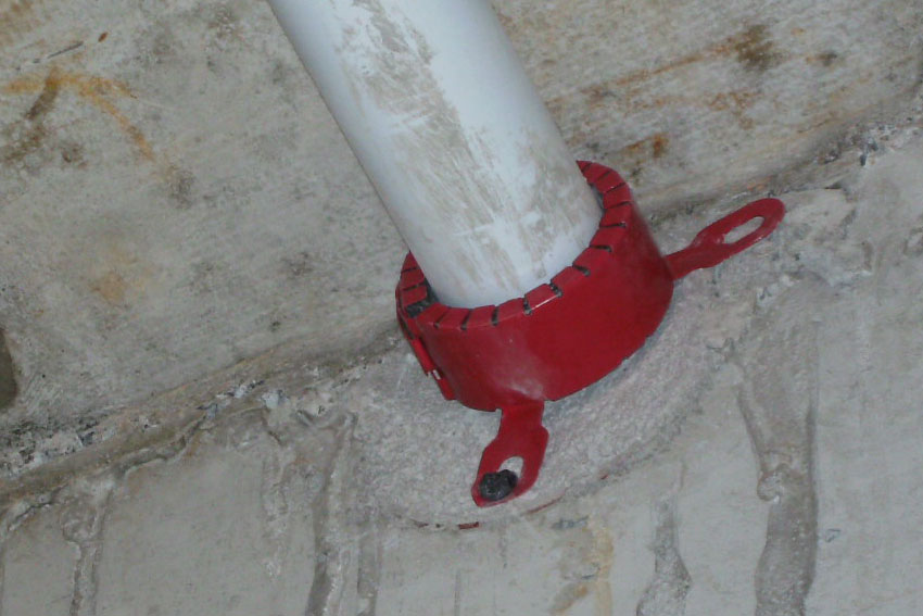 Brandschutzmanschette für 30 min Brandschutz