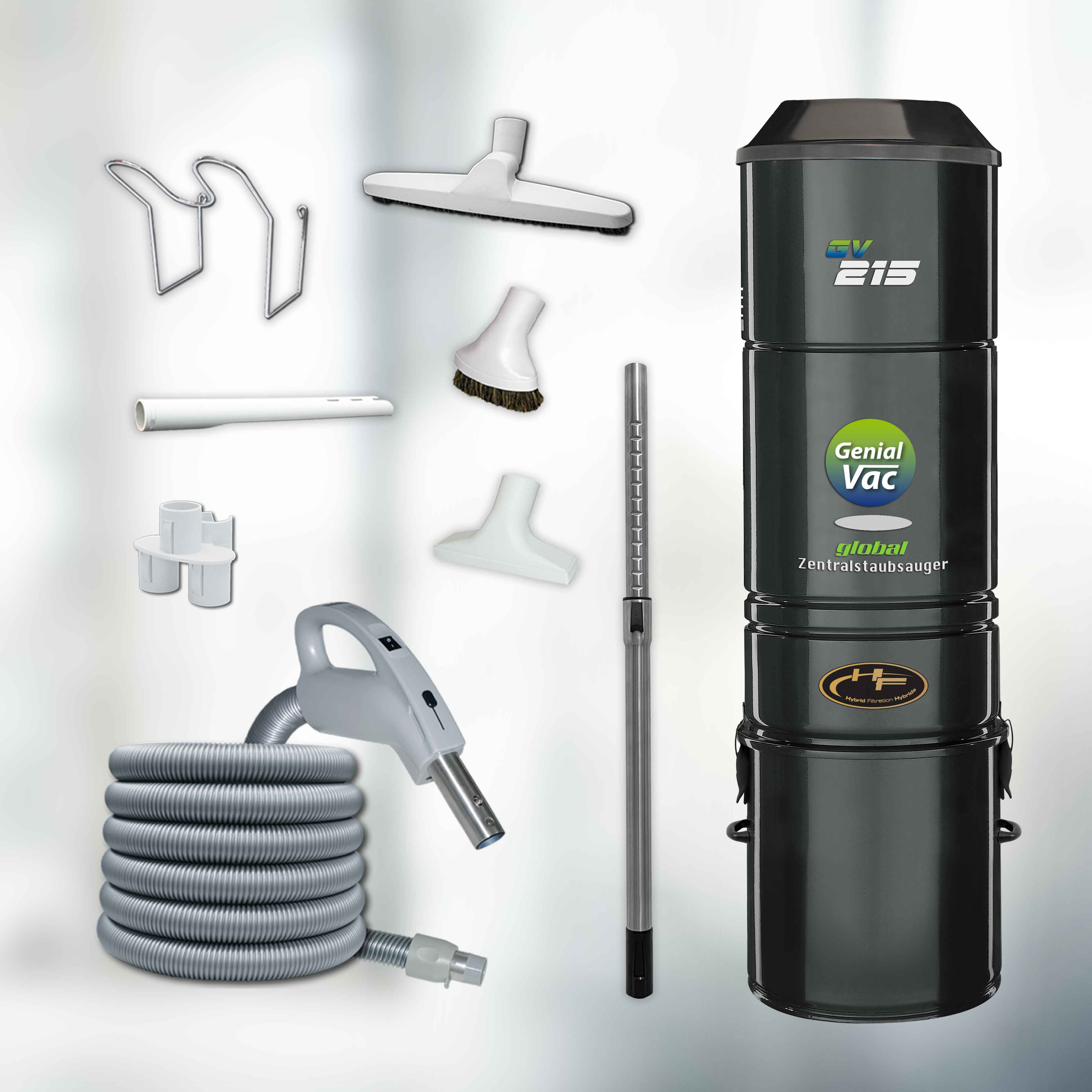 Set-Angebot GV215 + Schlauchset mit Ein-Aus in versch. Längen + 25 Jahre Hersteller-Garantie GRATIS dazu!