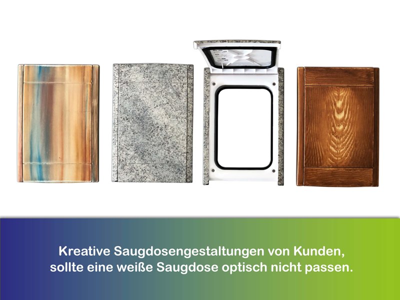 Türe für kleine Saugdose von Retraflex Neues Model-KLEIN