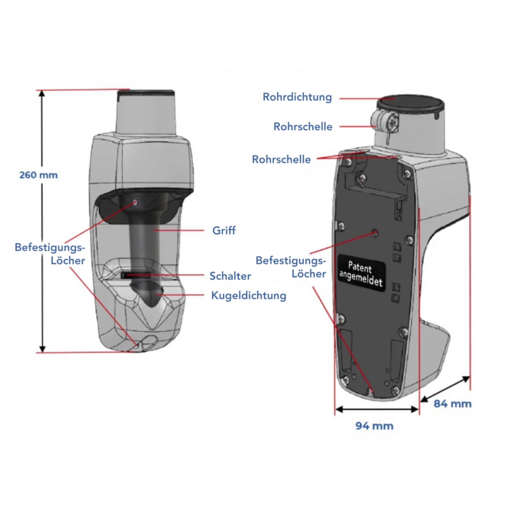 VROOM RETRACTVAC – 9m od. 12m Schlaucheinzug für Aufwandmontage