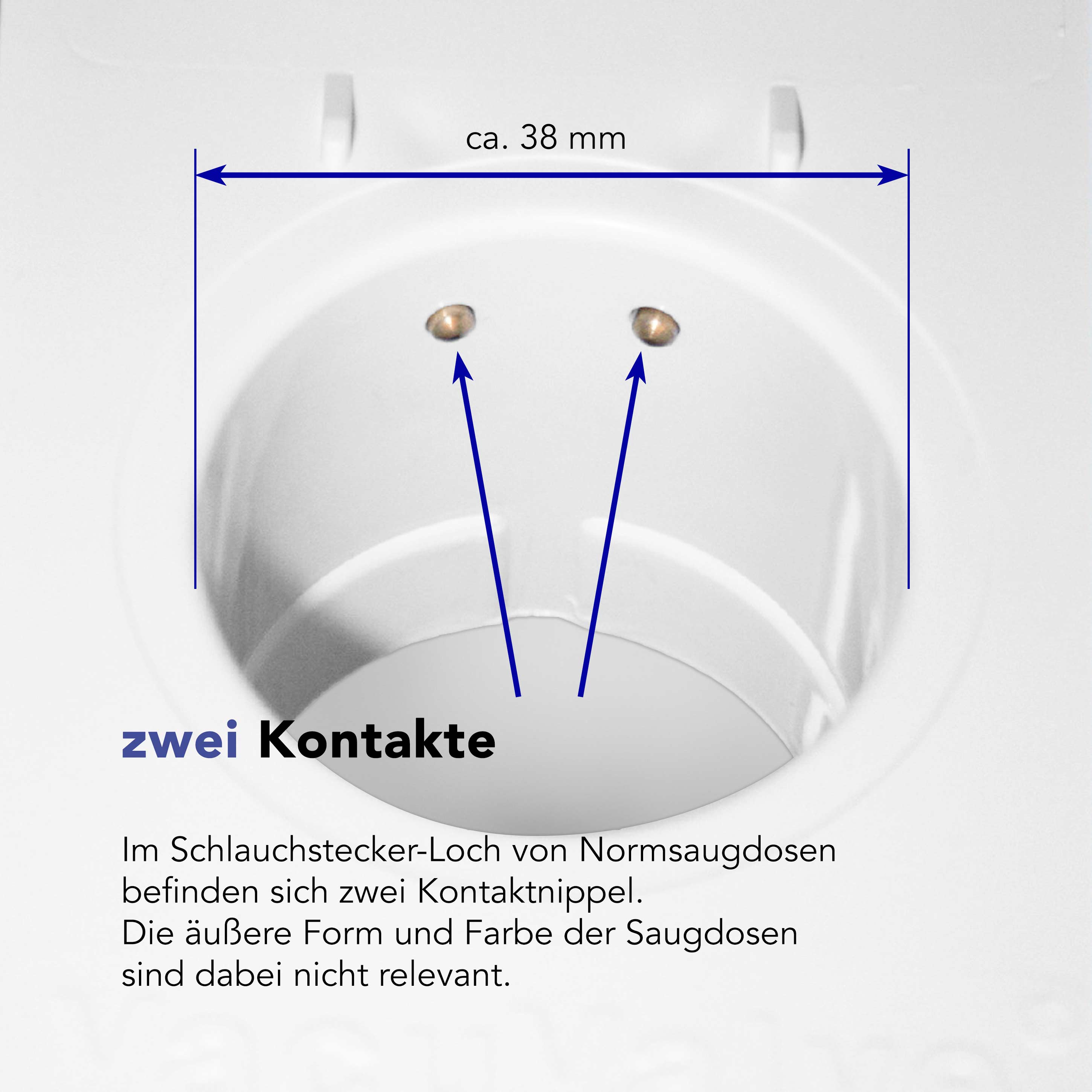 Deco - Saugdose PVC klein - färbig