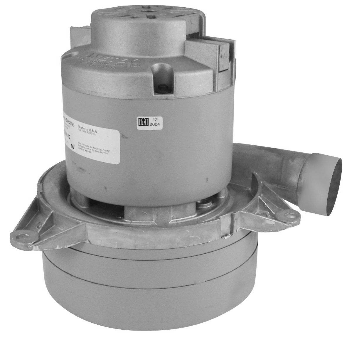 Motor mit 3 Turbinen für z.B. Vacuflo