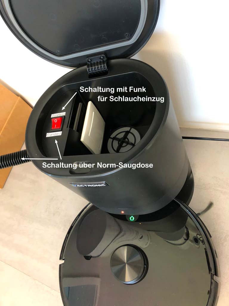 Roboter von Actronic - Saug - u. Wischroboter - mit Funk