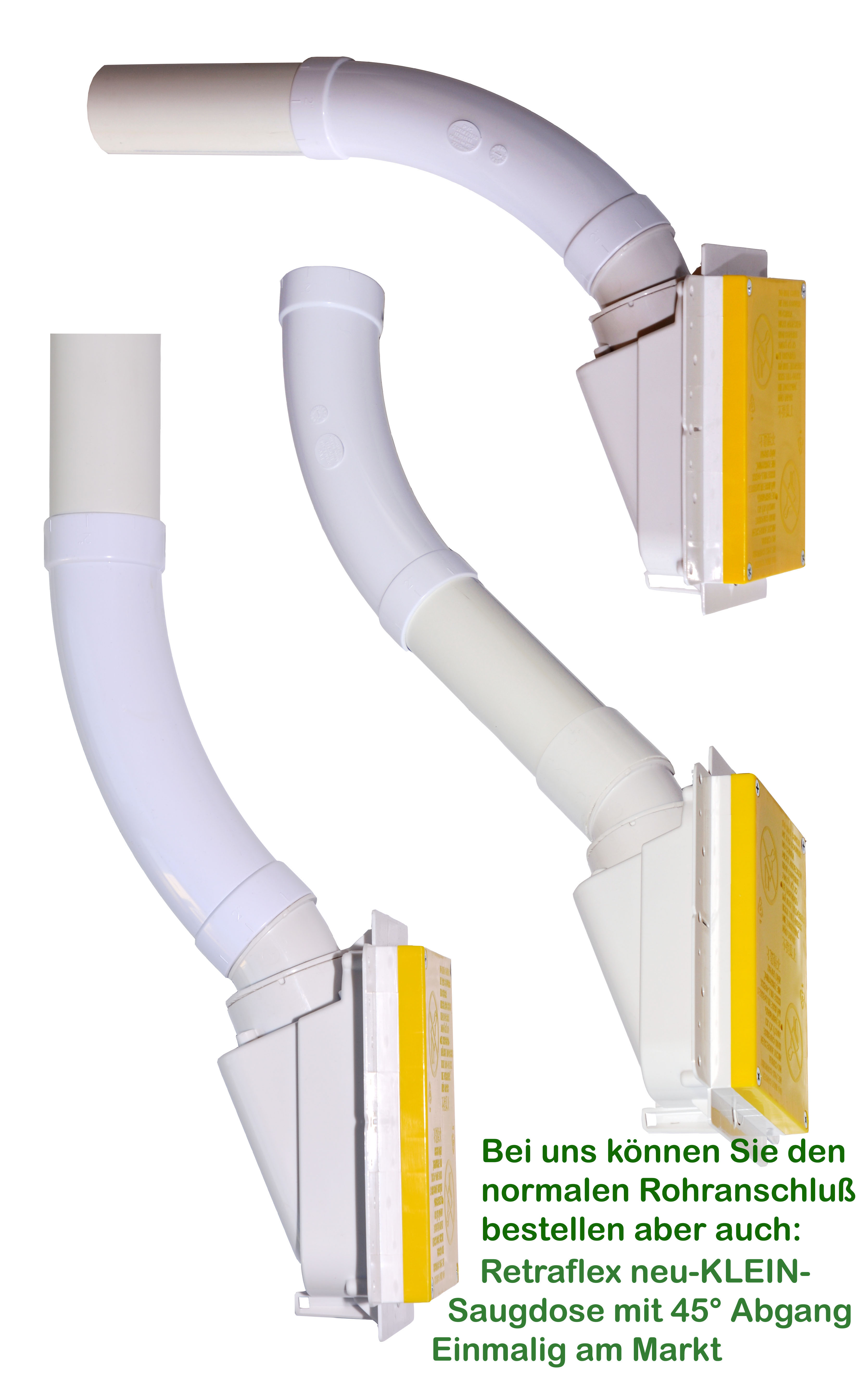 Set ohne Rohre für Schlaucheinzug von Retraflex Neues Model-KLEIN