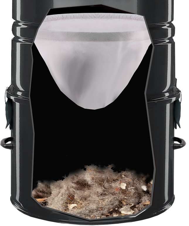 Hubfilter-Teflon groß